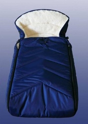 Конверт Деколорес на натуральной овчине.  Отлично подходит для коляски