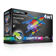 Светодиодный конструктор Laser Pegs Вертолёты 4